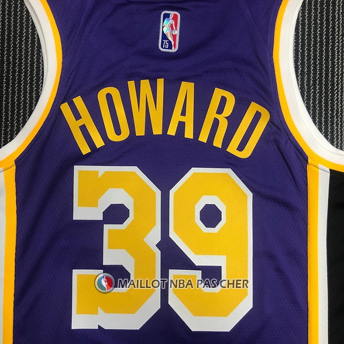 Maillot Los Angeles Lakers Dwight Howard NO 39 Statement 2021-22 Volet